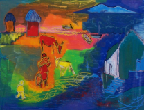 Wasserträgerin auf Mykonos,