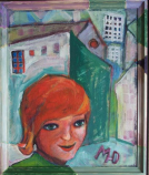 Maedchen in der Stadt