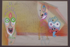 drei afr. Masken