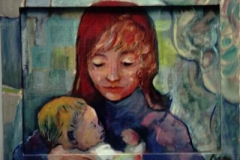 Brigitte mit Irene